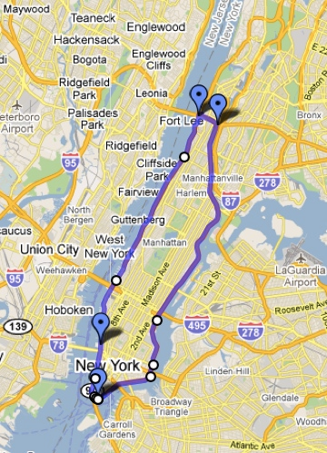 Illustration for article titled Driver sets new record for fastest lap around Manhattan